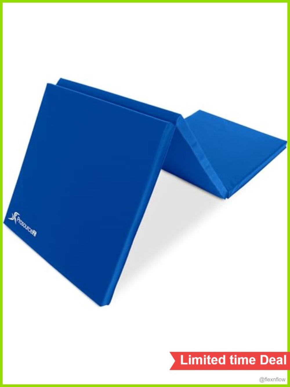 Tri-Fold Folding Exercise Mat 6ft with Carrying Handles for MMA Gymnastics Core